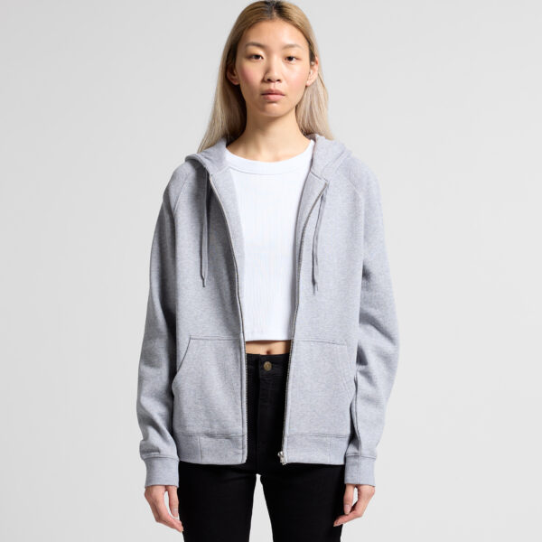 Women's Zippered Hoodie - Image 4