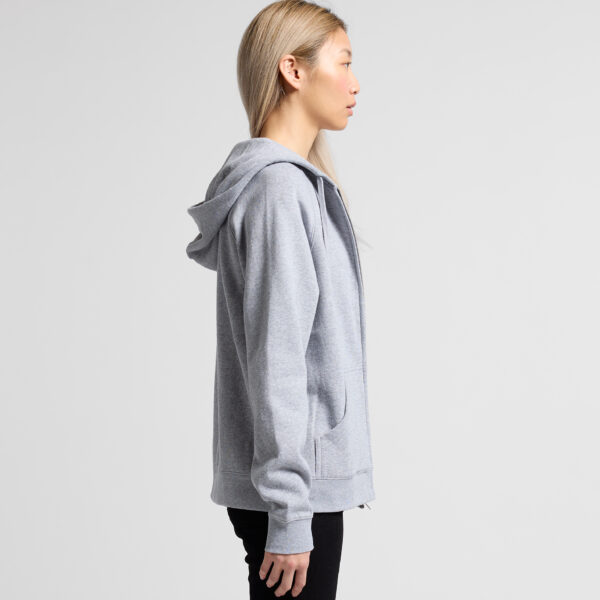 Women's Zippered Hoodie - Image 6
